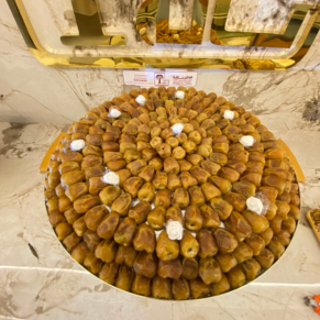 صينية تمر سكري فاخر سادة