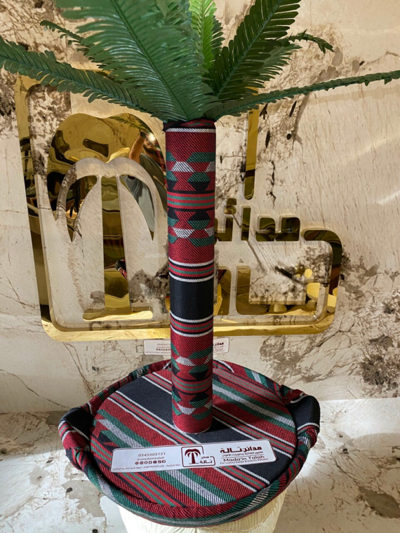 نخلة تراثي جذع تمر سادة + قاعدة محشي